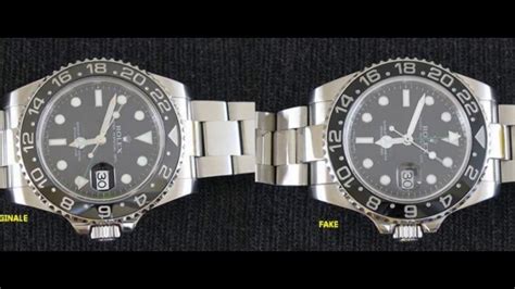 rolex gmt come riconoscere un falso|Come riconoscere un Rolex FALSO in pochi passi .